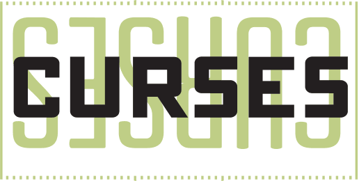 Curses Game logotype design